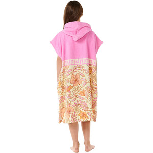 Rip Curl Mdchen Poncho 2024 Gemischtes Kapuzenhandtuch / 00EGTO - Peach